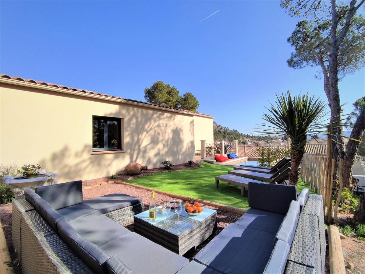 Villa Entiere Bellevue - Balneo - Piscine - Clim Montséret Dış mekan fotoğraf
