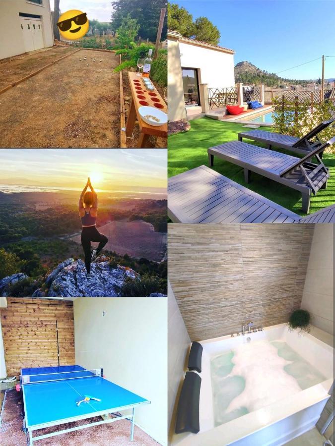 Villa Entiere Bellevue - Balneo - Piscine - Clim Montséret Dış mekan fotoğraf