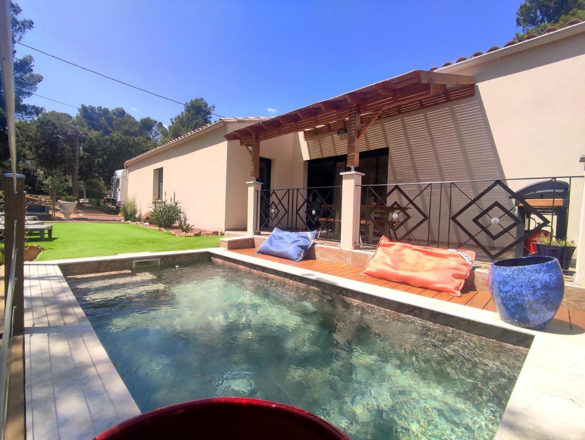 Villa Entiere Bellevue - Balneo - Piscine - Clim Montséret Dış mekan fotoğraf